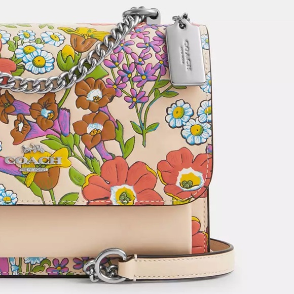 NWT COACH Klare Crossbody Bag With Floral Print - Picture 4 of 6